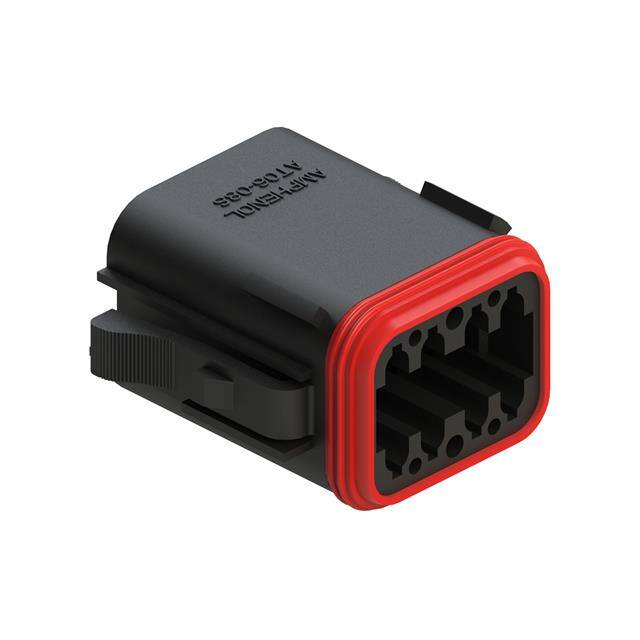 AT06-08SA-RDBLK Amphenol Sine Systems Corp  Boîtiers de connecteurs rectangulaires